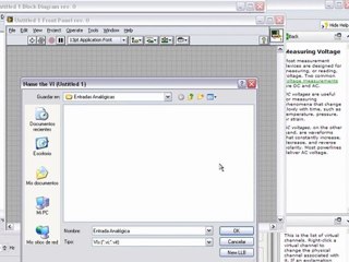 Adquisición de Datos Analógicos con LabVIEW