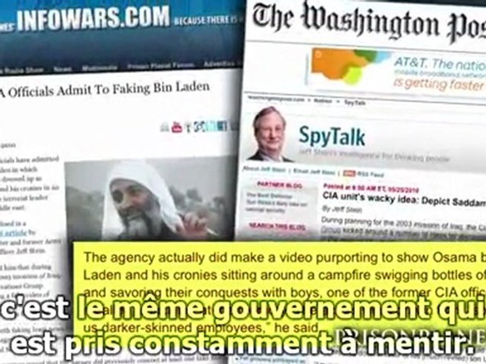 Alex Jones, la fausse mort de Ben Laden