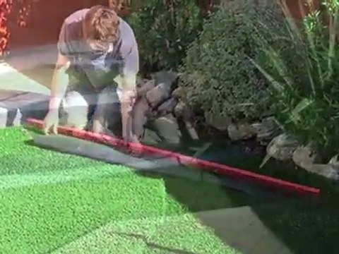 GardenGrass : pose du gazon synthétique ornemental