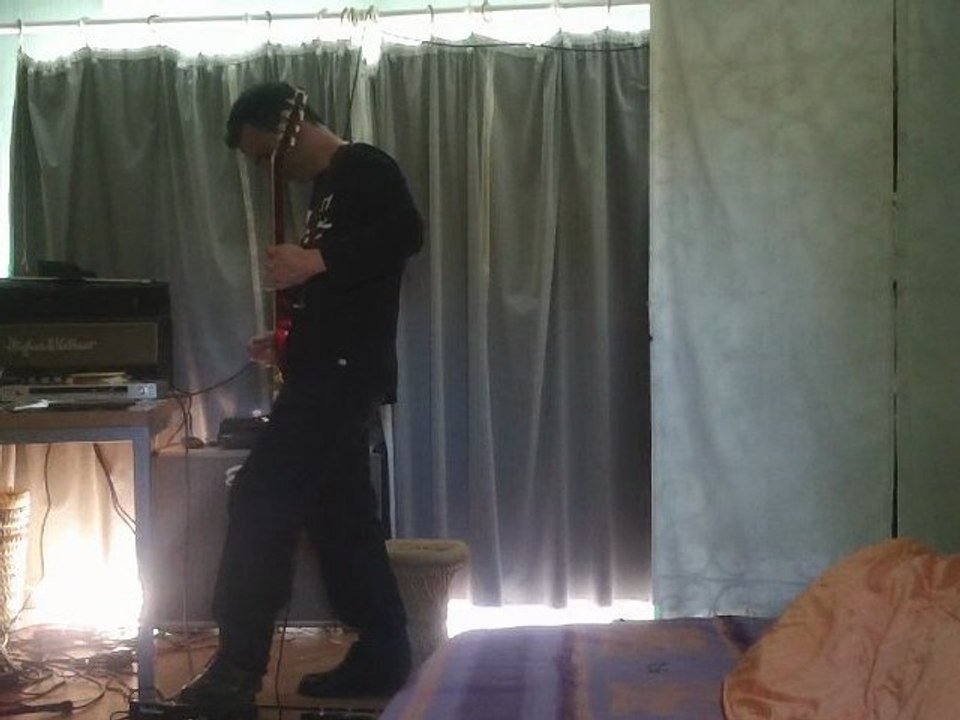 Led zeppelin Dazed and Confused By Alcoodiablo sg gibson