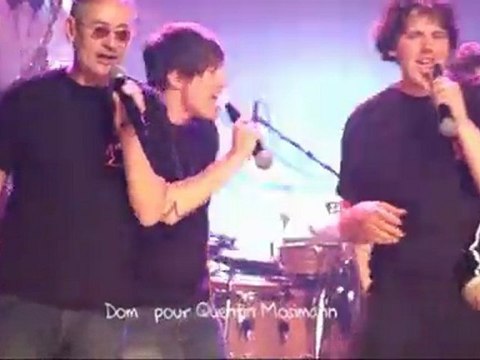 Quentin Mosimann@Les Restos du Coeur à Verviers 05.05.2011.Le final par Dom