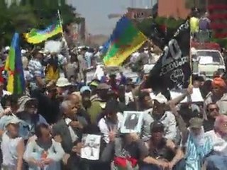manifestation le 08 Mai 2011 à Marrakech - pour le changement & contre le térrorisme