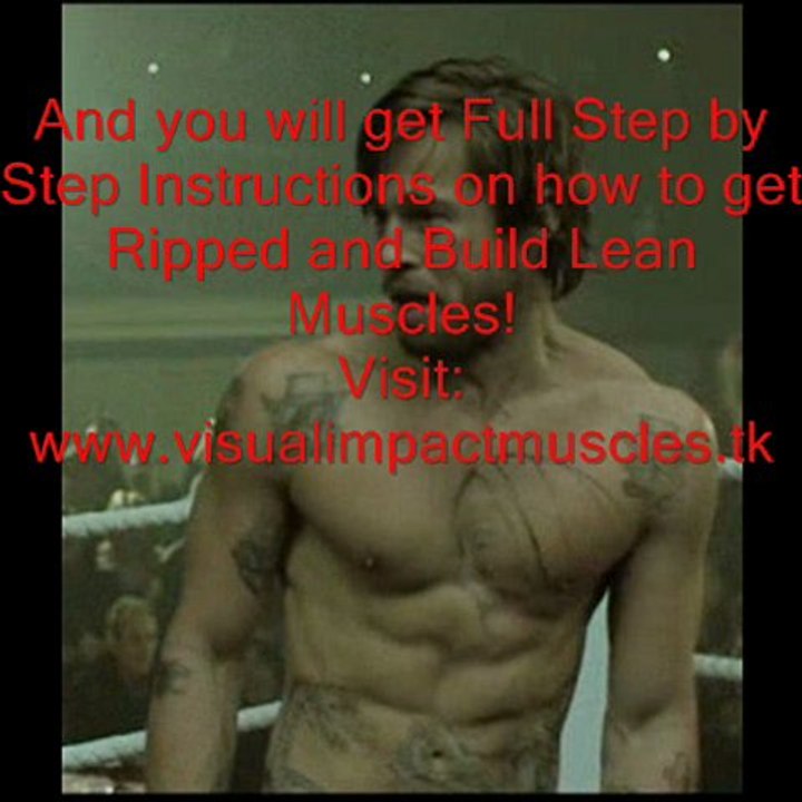 Get Ripped and Build lean Muscles Like brad Pitt