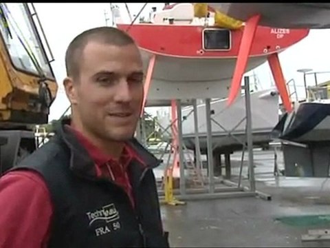 Route du Rhum 2010 - Chantier à Caen - JT Basse Normandie