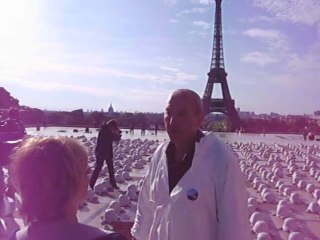 Le Maître Rachid Khimoune s'exprime à propos de son oeuvre-évènement fêtant l'armistice du 8 mai