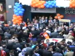 Descargar video: AK PARTİ YALOVA MİLLETVEKİLİ ADAYI TEMEL COŞKUN'UN CUMHURİYET CADDESİ SEÇİM İRTİBAT BÜROSU AÇILIŞ KONUŞMASI