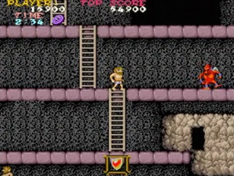 [ défi spoil découverte ] 04/Ghosts'n Goblins arcade