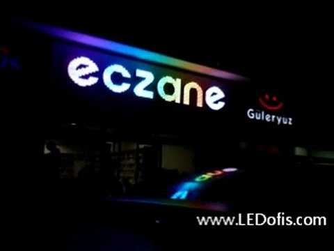 Pixel Led Tabela Uygulaması - ECZANE Güleryüz