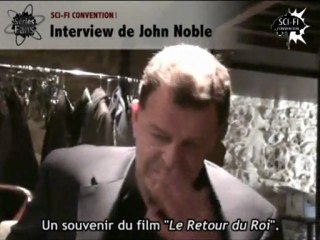 SCIFI CONVENTION - Interview de John Noble