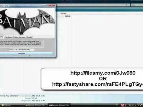 Batman Arkham Asylum 2 Arkham City Keygen PS3 xbox 360 PC Download Crack
