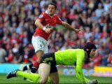 Manchester United 2-1 Chelsea Chicarito great-finish, Vidic header