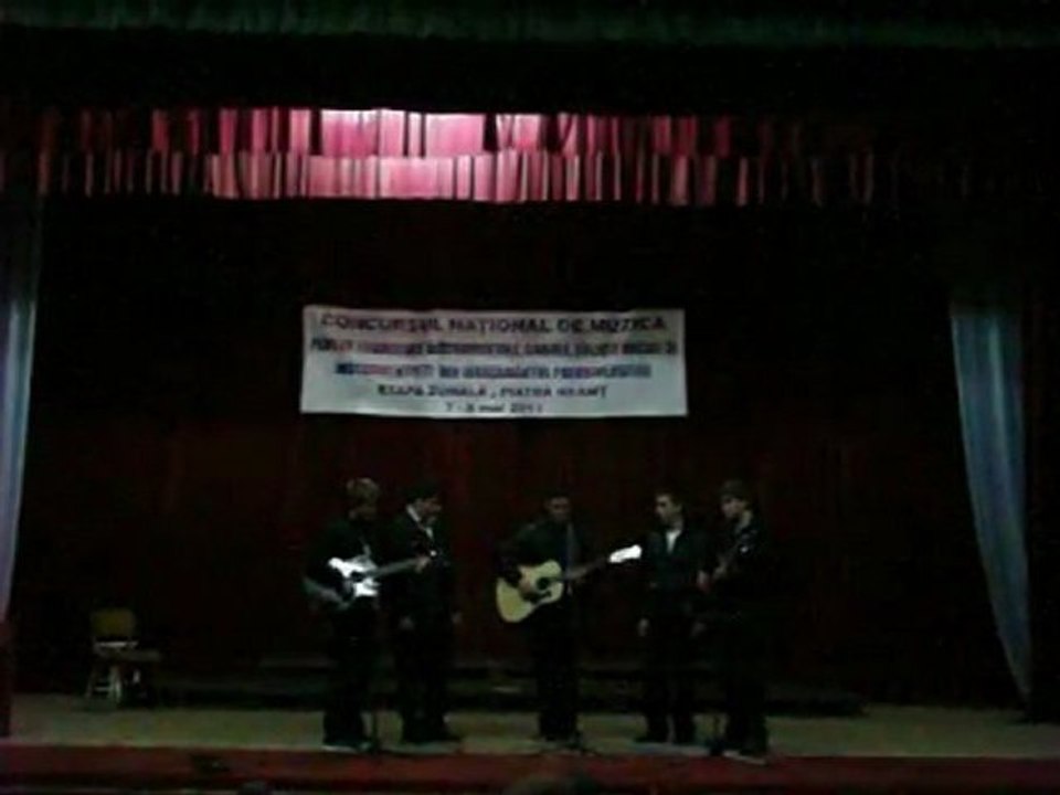 Grupul "Folk" al Seminarului Teologic de la Manastirea Neamt