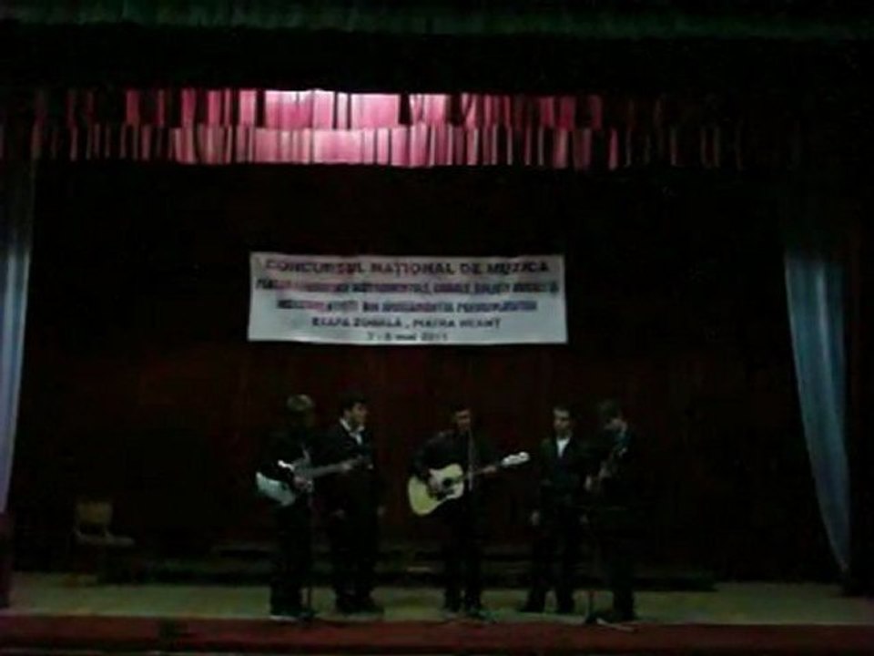 Grupul "Folk" al Seminarului Teologic de la Manastirea Neamt