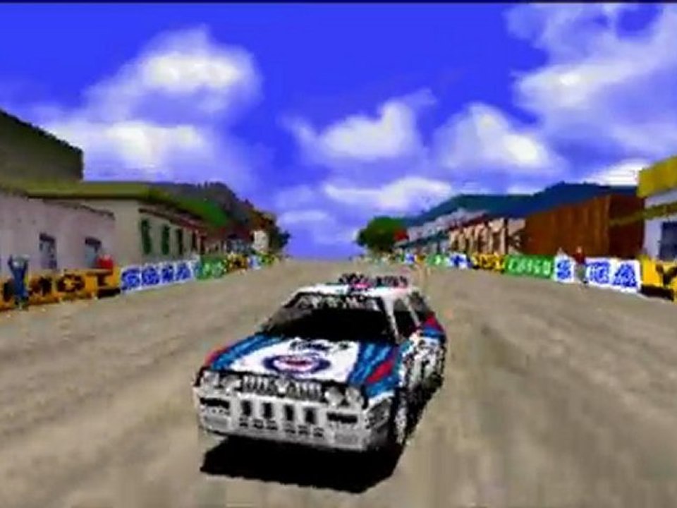 Test de Sega Rally ( Saturn )