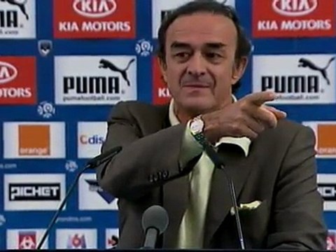 Conférence - Tigana annonce son départ des Girondins