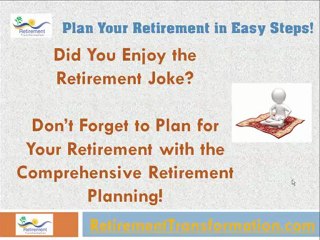 Retirement Joke # 6 - Funny Retirement Jokes Series!