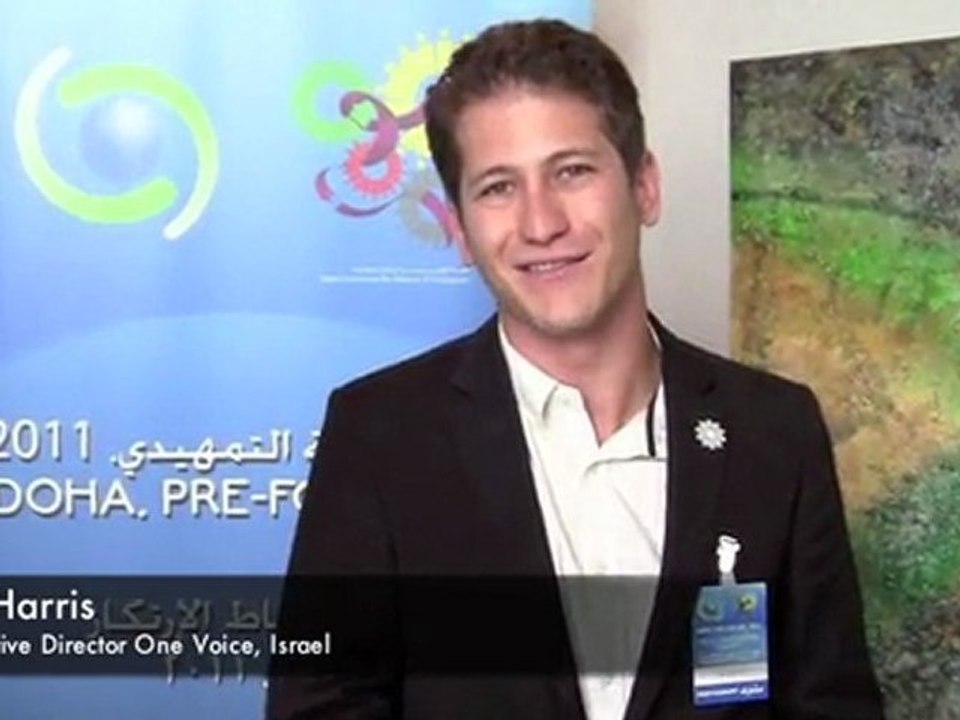 Tal Harris Interview, UNAOC Doha Pre Forum 2011