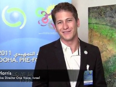 Tal Harris Interview, UNAOC Doha Pre Forum 2011