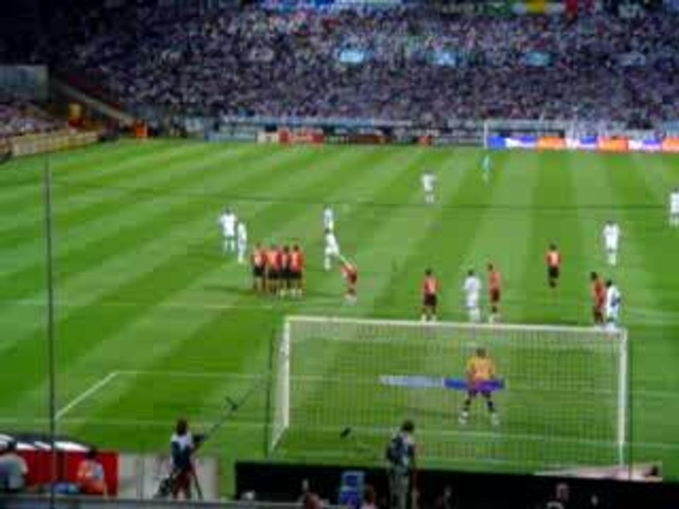 Coup franc taiwo OM-rennes