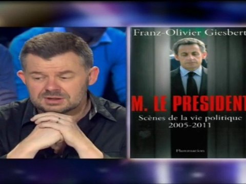 Franz-Olivier Giesbert chez Ruquier (Mr le président) ONPC 07/05/11