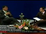 Correa agradece apoyo del pueblo ecuatoriano