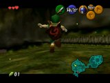 The legend of Zelda OOT 1 (Mid air bomb Jump, Infinit sword link)