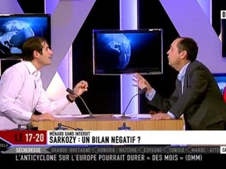 Benjamin Lancar invité de Robert Menard sur iTélé - 6 mai 2011