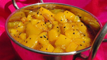 Recette indienne chutney de mangue