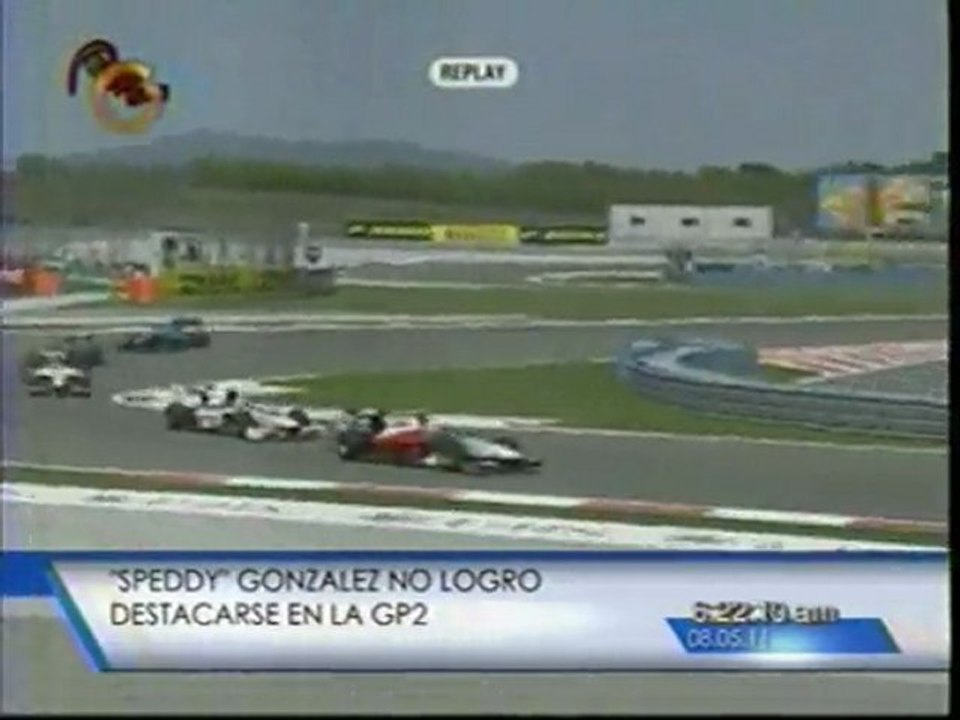 GP2 accidentada