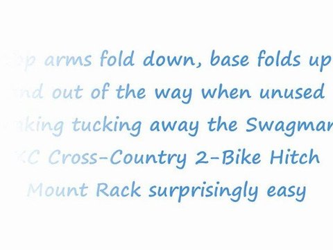 Swagman XC Cross-Country 2-Bike Hitch Mount Rack Review