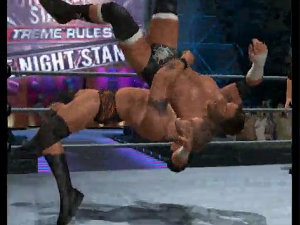 wwe smackdown vs raw 2009 - triple h vs randy orton