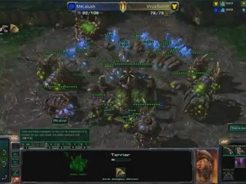 Match SC2 : Satiini (T) vs Lalush (Z) Game 3