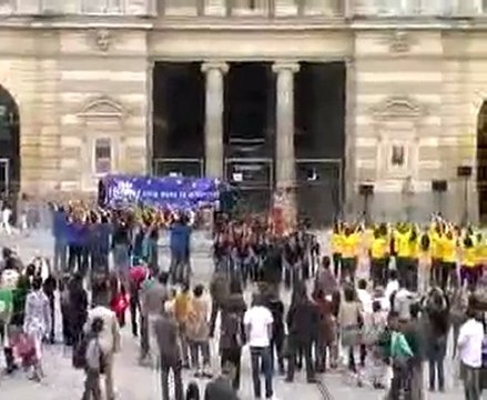 Angers fête l'Europe Unie dans la diversité : flash mob - vidéo officielle