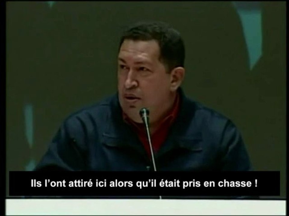 Chavez assume l'extradition de Pérez Becerra