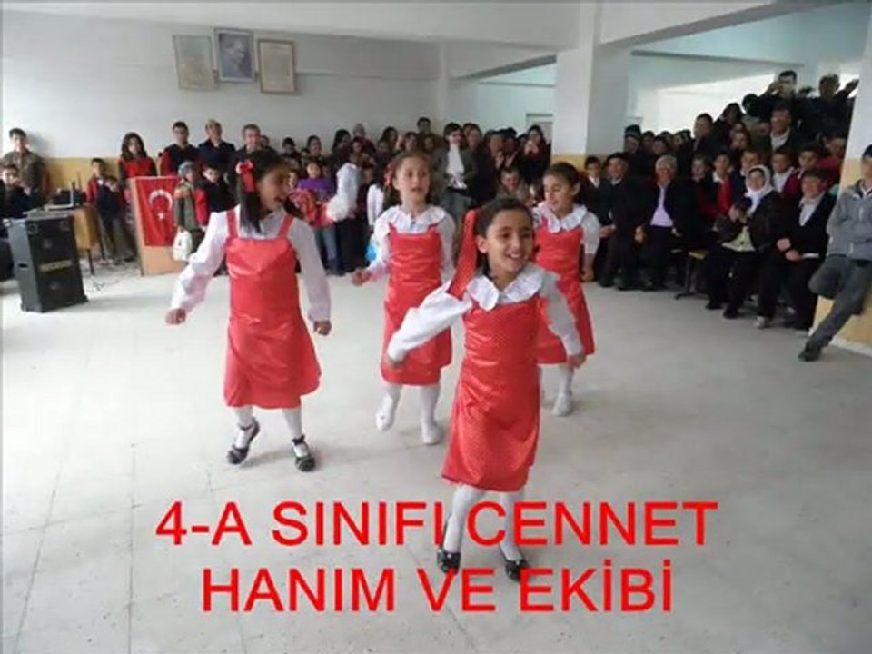 """BAHADIN ŞEHİT ALİ AKDOĞAN İLKÖĞRETİM OKULU 23 NİSAN 2011"""