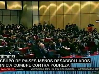 Inauguran en Estambul Cumbre contra Pobreza, de la ONU