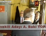 CHP Edirne Milletvekili adayı A.Baki TOPAL Uzunköprü İlçe Başkanı Yakup ATALAY ile esnaf ve vatandaşları gezdi  9 Mayıs 2011