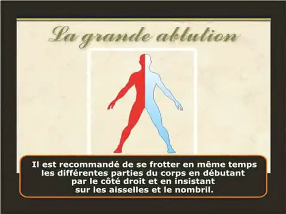 Comment faire la grande ablution  Al Ghousl