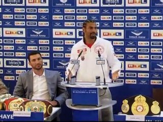 Haye calls Klitschko a fraud