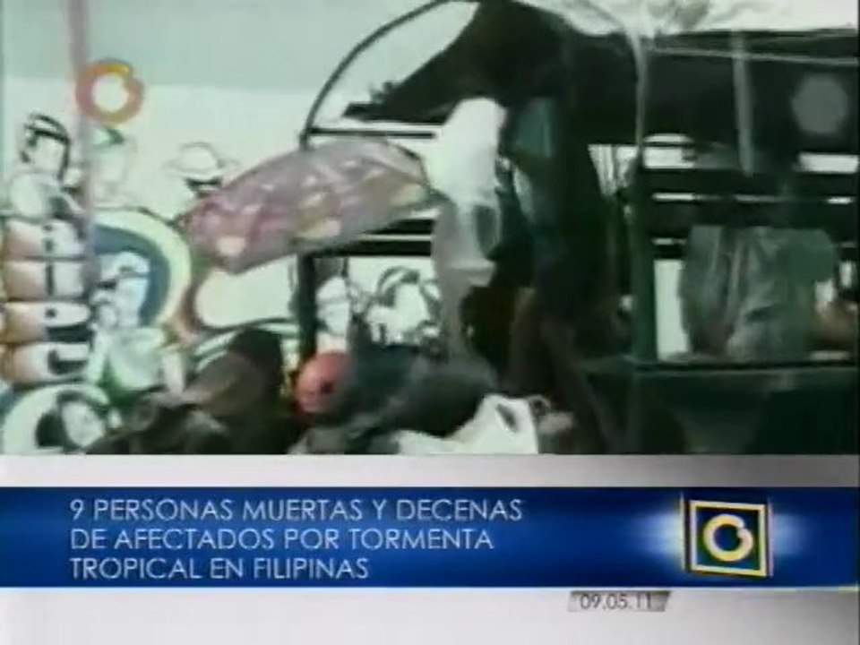 Tormenta en Filipinas