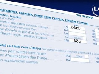 Première déclaration d'impôts