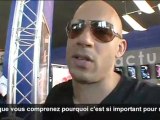 Fast & furious 4 (Vin Diesel, l'équipe de Fast and Furious à Lille)