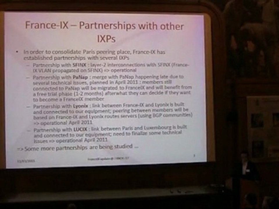 FRNOG 17 - France-IX Update : Franck Simon - France-IX