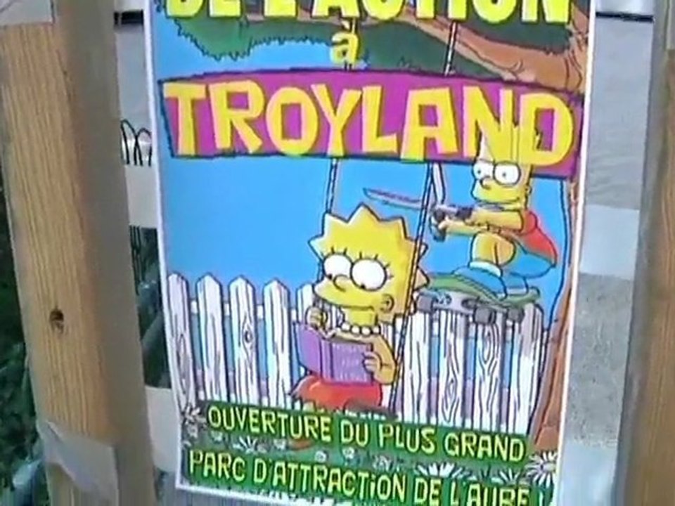 Troyes Première Marche: L'école du cinéma en pleni air