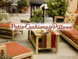 Patio Cushions And Pillows | Patio Furniture Sets | ...