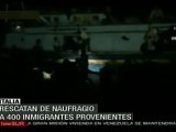 Rescatan en Lampedusa a 400 inmigrantes de Libia