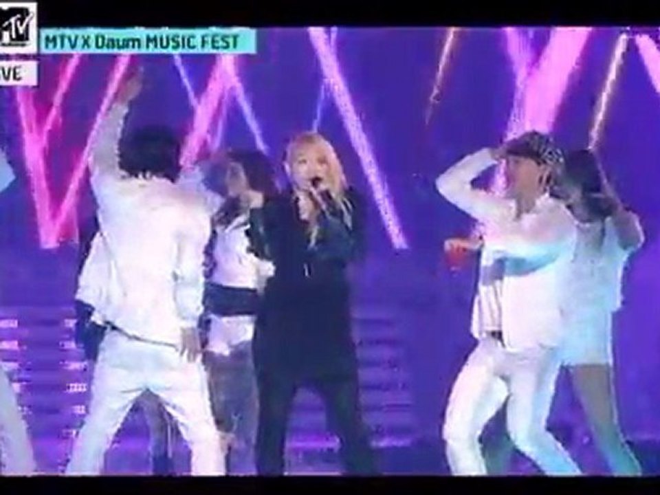 110219 MTV × Daum MUSIC FEST '2NE1' - Can't Nobody, Go Away 720×480