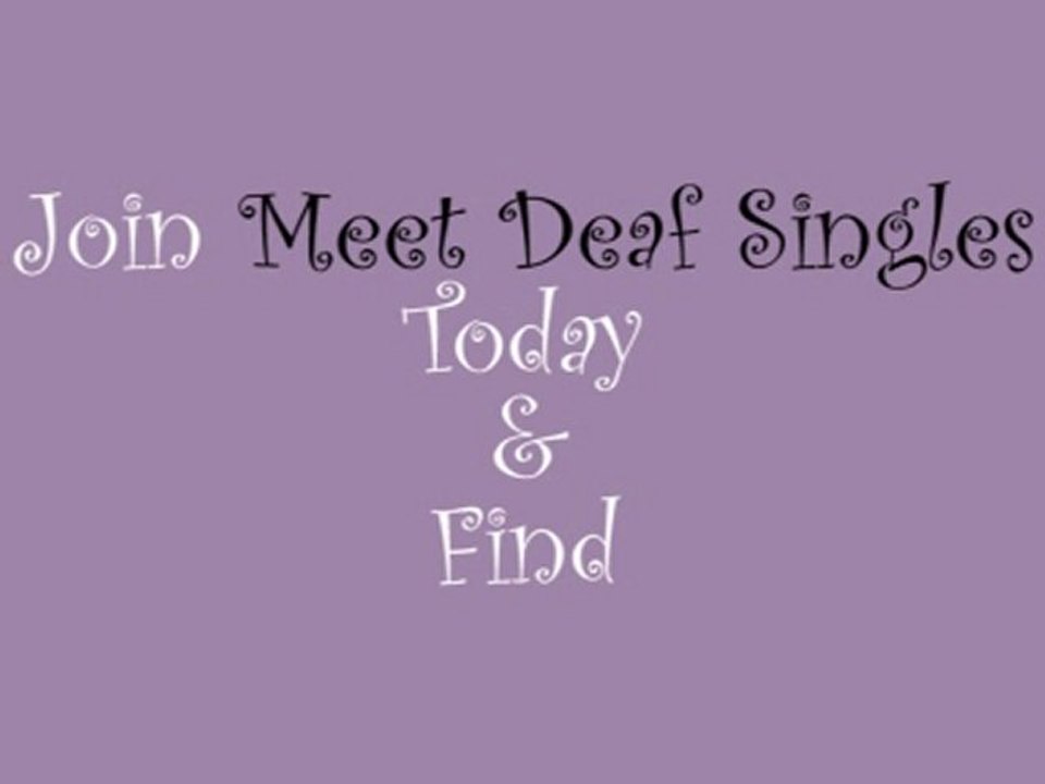 Deaf Singles Online