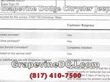 Grapevine Chrysler Jeep Dodge Zero Complaints