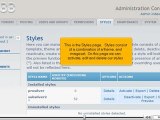 Manage Styles in phpBB by VodaHost.com web hosting